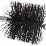 SCHAEFER BRUSH Double Stem/Spiral Tube Brush: 5" Dia, 7-1/2" OAL 43382