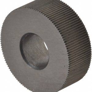 VALUE COLLECTION Standard Knurl Wheel: 1/2" Dia, 70 &deg; Tooth Angle, 80 TPI, Straight, Cobalt EPSX480