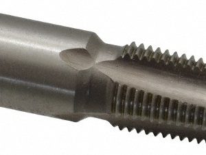 REIFF & NESTOR British Standard Pipe Tap: 1/4-19 BSPT, Bottoming Chamfer, 4 Flute 47074