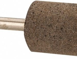 GRIER ABRASIVES Mounted Point: 1-1/2" Thick, 1/4" Shank Dia, W221, 36 Grit, Very Coarse W221-B-20422