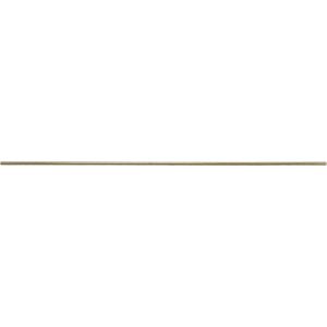 K&S ENGINEERING Brass Round Rod: 1/8" Dia, 12" Long, Alloy 260 8164