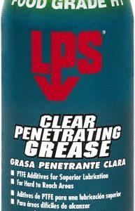 LPS Penetrating Grease: 11 oz Aerosol Can, With Polytetrafluroethylene 06716
