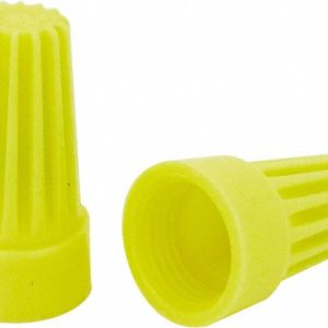IDEAL Standard Twist-On Wire Connector: Yellow, Flame-Retardant, 2 AWG WT4-1