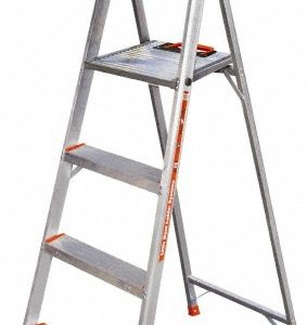 LITTLE GIANT LADDER 4-Step Aluminum Step Ladder: Type IA, 6' High 15270-001