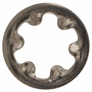 VALUE COLLECTION #2 Screw, 0.095" ID, Stainless Steel Internal Tooth Lock Washer 02WI188