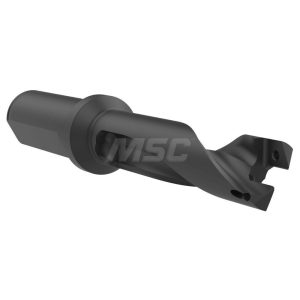 ALLIED MACHINE AND ENGINEERING Replaceable-Tip Drill: 22 to 23.81 mm Dia, 2.8281" Max Depth, 1" Straight-Cylindrical Shank 60322S-100F