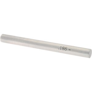 SPI Class ZZ Minus Plug & Pin Gage: 0.186" Dia 19-186-6