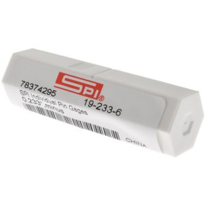 SPI Class ZZ Minus Plug & Pin Gage: 0.2330" Dia 19-233-6