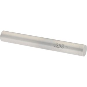 SPI Class ZZ Minus Plug & Pin Gage: 0.258" Dia 19-258-3