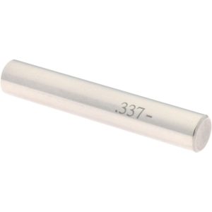 SPI Class ZZ Minus Plug & Pin Gage: 0.337" Dia 19-337-5