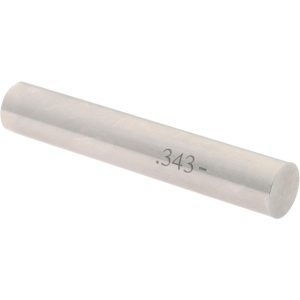 SPI Class ZZ Minus Plug & Pin Gage: 0.343" Dia 19-343-3