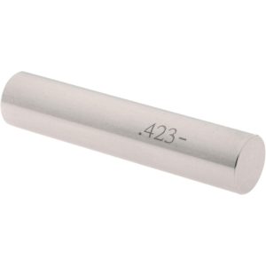 SPI Class ZZ Minus Plug & Pin Gage: 0.423" Dia 19-423-3