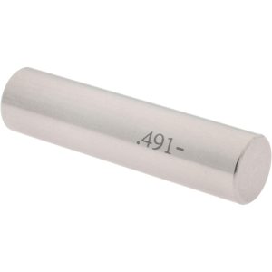 SPI Class ZZ Minus Plug & Pin Gage: 0.491" Dia 19-491-0