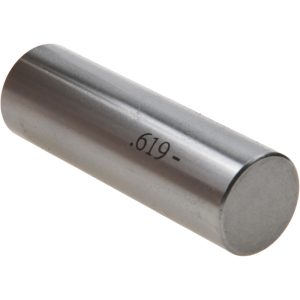 SPI Class ZZ Minus Plug & Pin Gage: 0.6190" Dia 19-619-6