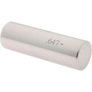 SPI Class ZZ Minus Plug & Pin Gage: 0.647" Dia 19-647-7