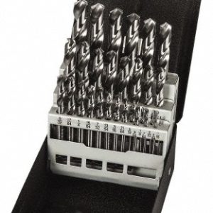 PRECISION TWIST DRILL Drill Bit Set: Screw Machine Length Drill Bits, 29 Pc, 118 &deg;, High Speed Steel 5995635