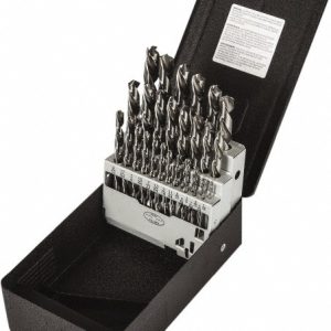PRECISION TWIST DRILL Drill Bit Set: Jobber Length Drill Bits, 118 &deg;, High Speed Steel 5995612
