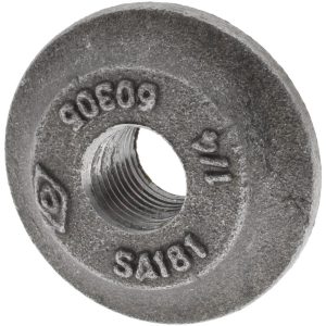 CLEVELAND-CITY FORGE INC 1/4" Pipe, 1-1/2" Diam x 3/32" Thick, Tank Flange with Pilot 60305