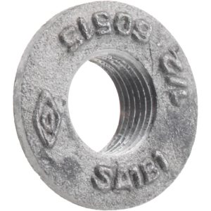 CLEVELAND-CITY FORGE INC 1/2" Pipe, 1-1/2" Diam x 1/8" Thick, Tank Flange without Pilot 60515