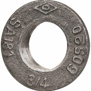 CLEVELAND-CITY FORGE INC 3/4" Pipe, 1-3/4" Diam x 5/32" Thick, Tank Flange without Pilot 60520