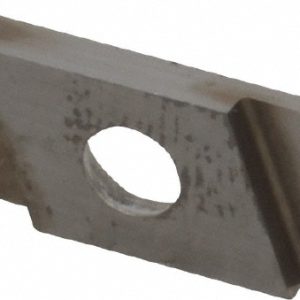 NIKCOLE MINI-SYSTEMS Cutoff Insert: GIE-7-GP-1.0 R-N C5, Carbide, 1 mm Cutting Width GIE7GP1.OR-N C5
