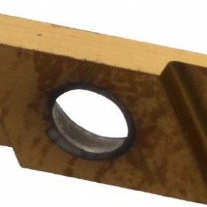 NIKCOLE MINI-SYSTEMS Cutoff Insert: GIE-7-GP-1.0 R-L GOLD, Carbide, 1 mm Cutting Width GIE7GP1.ORLGOLD