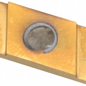 NIKCOLE MINI-SYSTEMS Cutoff Insert: GIE 7 GP 1.5 R L GOLD, Carbide, 1.5 mm Cutting Width GIE7GP1.5RLGOLD