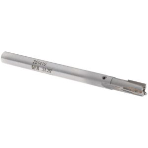 ROCK RIVER TOOL, INC. 5/16" Diam, 19/64" Shank, Diam, 3 Flutes, Straight Shank, Interchangeable Pilot Counterbore 251410
