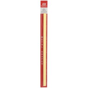 K&S ENGINEERING 0.016 Inch Thick x 1/2 Inch Wide x 12 Inch Long, Brass Strip 8231