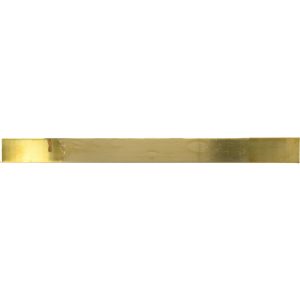 K&S ENGINEERING 0.032 Inch Thick x 1 Inch Wide x 12 Inch Long, Brass Strip 8242