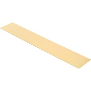 K&S ENGINEERING 0.032 Inch Thick x 2 Inch Wide x 12 Inch Long, Brass Strip 8244