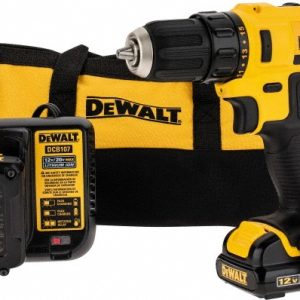 DEWALT Cordless Drill: 12.0 V, 3/8" Chuck DCD710S2