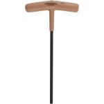PARAMOUNT Hex Key: 4.00 mm Hex, Hex End, T-Handle Cushion Grip PAR35260