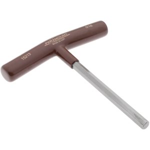 PARAMOUNT Hex Key: 5/16" Hex, Hex End, T-Handle Cushion Grip PAR35213