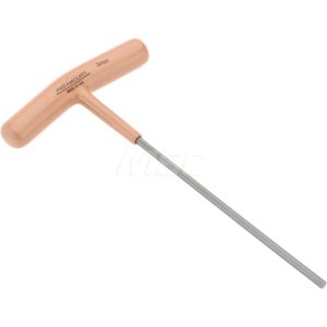 PARAMOUNT Hex Key: 3.00 mm Hex, Hex End, T-Handle Cushion Grip PAR35256