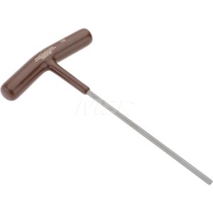 PARAMOUNT Hex Key: 1/8" Hex, Hex End, T-Handle Cushion Grip PAR35207