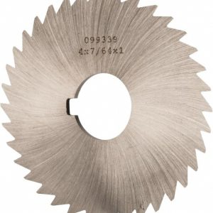 VALUE COLLECTION Slitting & Slotting Saw: 4" Dia, 7/64" Thick, 1" Arbor Hole, 36 Teeth, High Speed Steel OMSLE10937