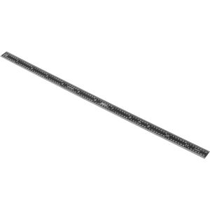 SPI Steel Rule: 12" OAL, 16R Graduation, Flexible, 1/2" OAW 13-918-8