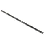 SPI Steel Rule: 12" OAL, English & Metric Graduation, Flexible, 1/2" OAW 13-919-6