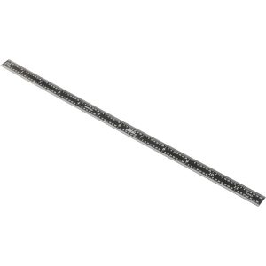 SPI Steel Rule: 12" OAL, English & Metric Graduation, Flexible, 1/2" OAW 13-919-6