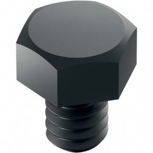 SCHUNK Lathe Work Stops; Stop Type: Workpiece Stop ; Overall Length: 0.2in ; Material: Medium-Carbon Steel ; Overall Length (Inch): 0.2in ; UNSPSC Code: 27112100 122160