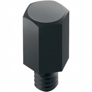 SCHUNK Lathe Work Stops; Stop Type: Workpiece Stop ; Overall Length: 0.39in ; Material: Medium-Carbon Steel ; Overall Length (Inch): 0.39in ; UNSPSC Code: 27112100 122162