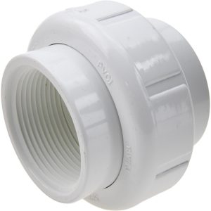 VALUE COLLECTION 1-1/2" PVC Plastic Pipe Union with EPDM O-Ring 498-015