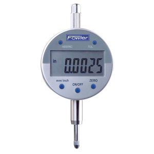 FOWLER Digital Electronic Drop Indicator: 1/2" Max, Lug Back 54-520-255-0