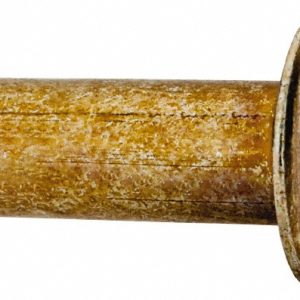 RIVETKING 0.176 to 0.184" Hole Dia, Countersunk Head, Zinc Plated Steel, Semi Tubular Rivet /XBM296008SY/P100