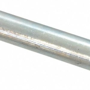 RIVETKING 0.176 to 0.184" Hole Dia, Round Head, Zinc Plated Steel, Semi Tubular Rivet /XTY437048SZ/P100