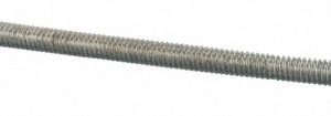 BIG BOLT CORPORATION Hex Head Cap Screw: 1/4-20, 6-1/2" Length Under Head, Grade 5 Steel, Zinc Finish 1420612FT5ZDOM