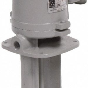 GRAYMILLS Immersion Pump: 1/8 hp, 115/230V, 0.7/0.35A, 1 Phase, 3,450 RPM, Cast Iron Housing IMV08-E