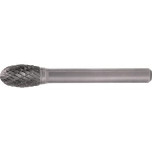 CLE-LINE Abrasive Burr: SE-41, 1/8" Cut Dia, Egg, Double Cut C10052