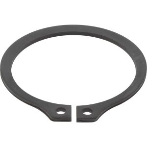 VALUE COLLECTION External Snap Retaining Ring: 1.232" Groove Dia, 1-5/16" Shaft Dia, Spring Steel, Phosphate Finish 79529574